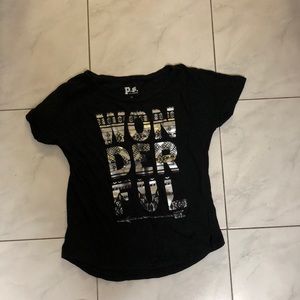 Wonderful black T-shirt